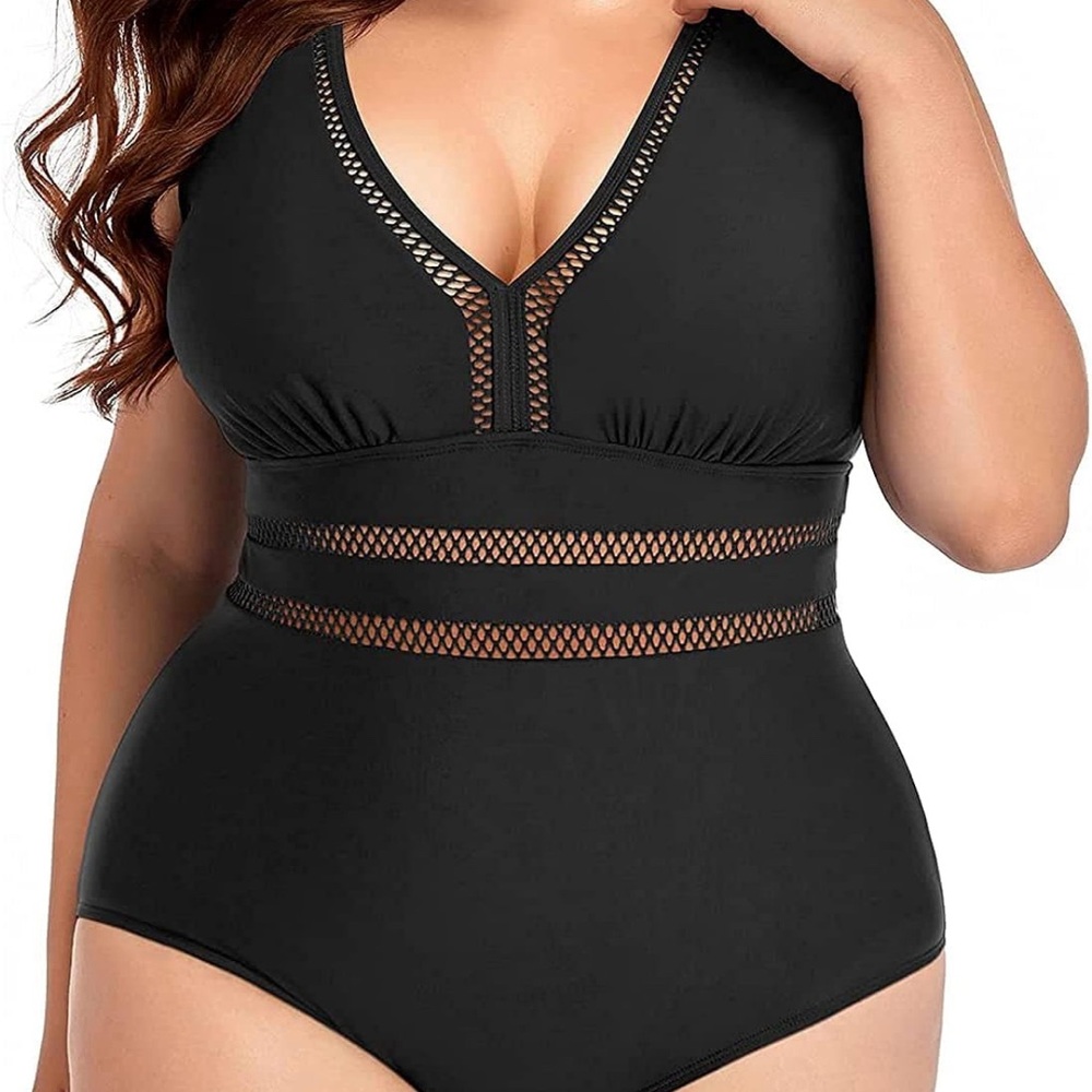 NWT Daci Women One Piece Swimsuit SZ Large - Picture 4 of 10